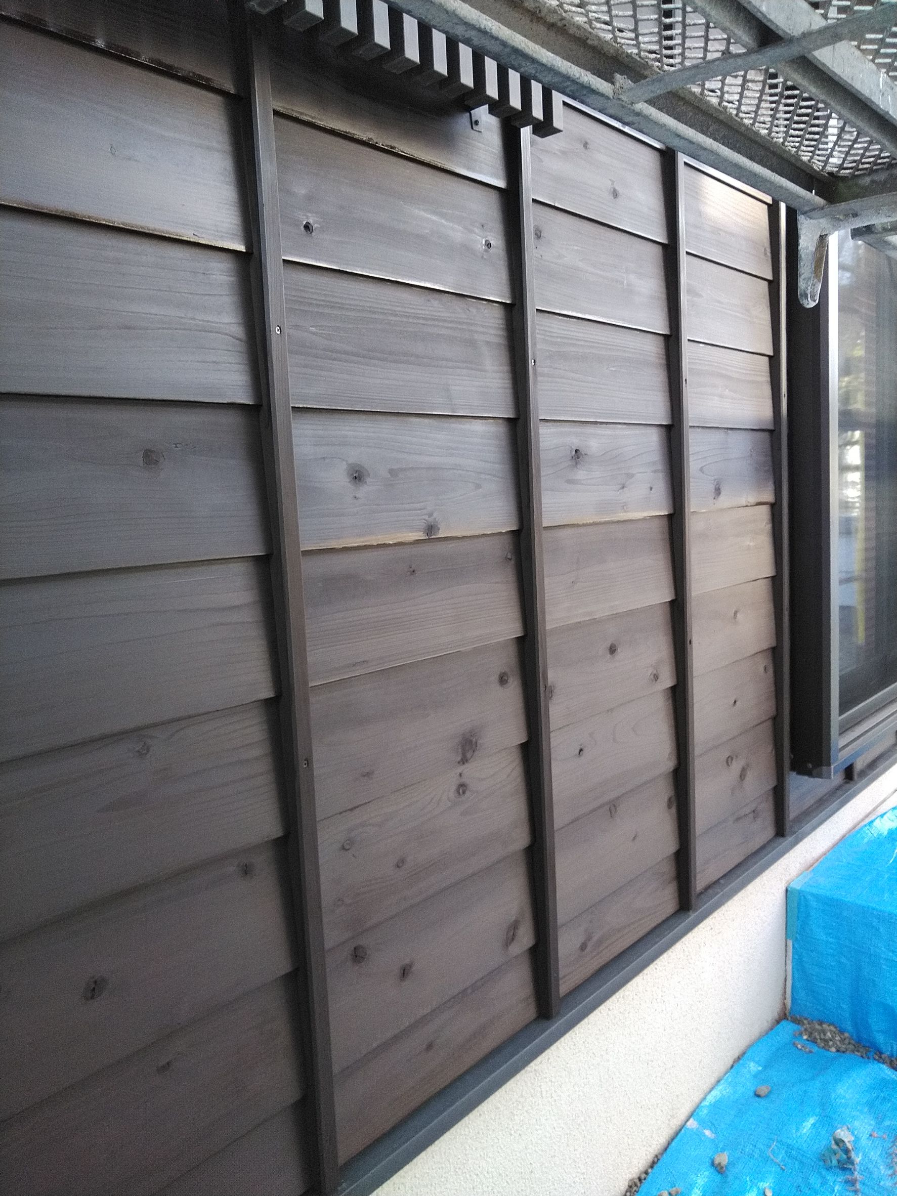 姫路市にて木部外壁塗り替え工事 施工後