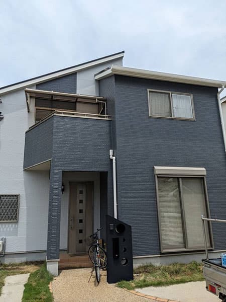 姫路市にて外壁塗・屋根塗装工事施工後