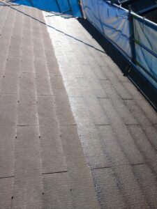 姫路市網干区の塗装リフォーム　屋根塗装