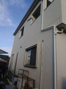 姫路市にて外壁塗装工事〈メタリックの塗料仕様例〉 施工前